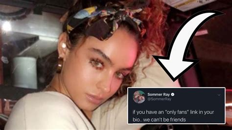 summer ray leaked|Sommer Ray responds to fans petitioning her to join OnlyFans